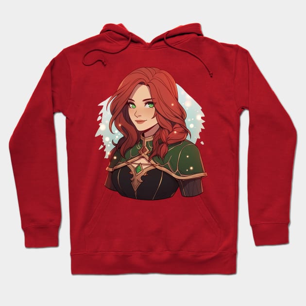 Festive Smile Hoodie by A.Artistries